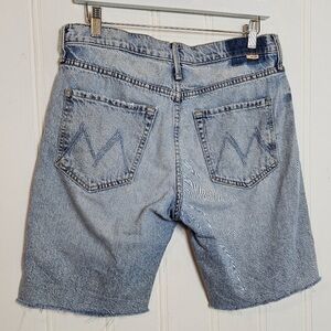 MOTHER Light Blue Jean Shorts